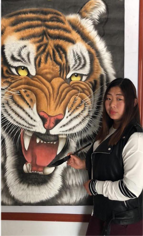 工笔画家程娟作品赏析