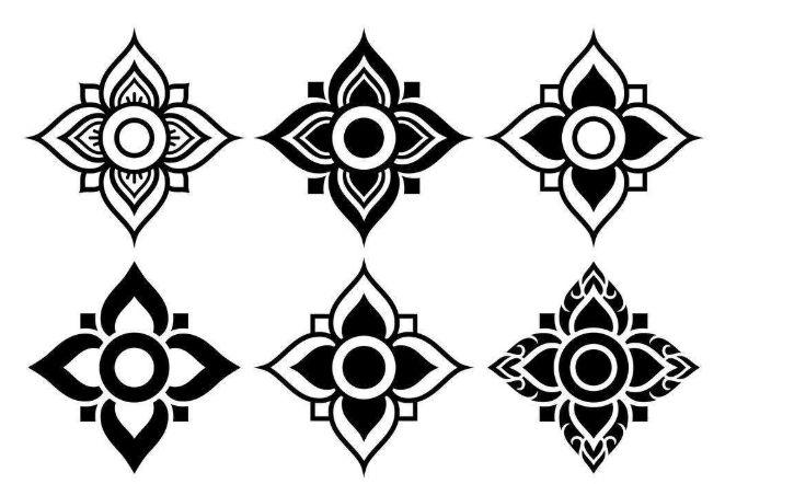 pad技能6丨procreate如何快速画出对称型图案