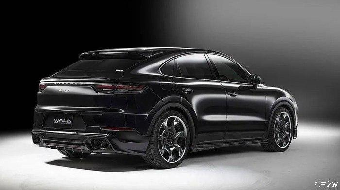 wald操刀porsche cayenne coupe释放闇黑霸气