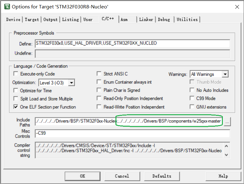 Stm32f0 spi hal w25q128 
