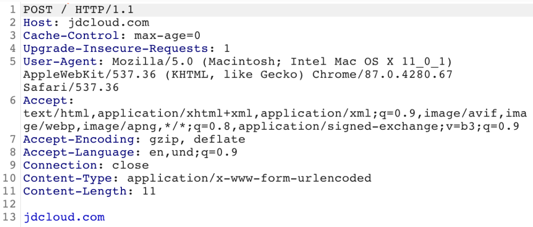chunked数据包格式