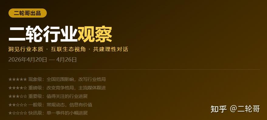 爱玛惊、利润崩,增收不增利成行业通病!量价齐、外销狂,荷兰未冠又何妨@20260427