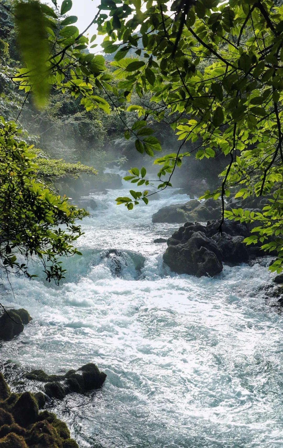 常规游览路线:青龙潭——青龙瀑布——青龙涧——金狮洞——拉滩瀑布