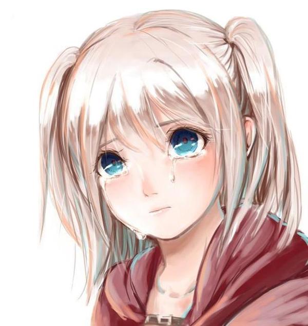 怎么画哭泣的表情?教你如何画一个楚楚可怜哭泣女孩