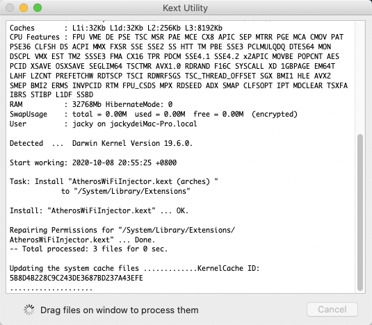 黑苹果atherosar9382无线网卡驱动手记
