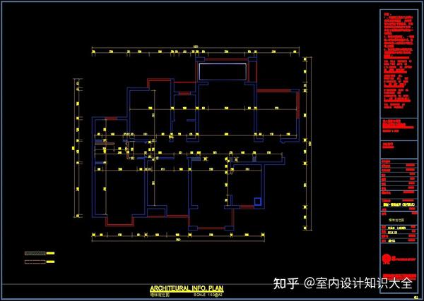 一套完整规范的室内装修施工图与效果图分享【全套】 - 知乎