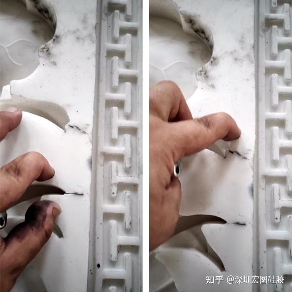 模具硅胶翻模树脂工艺品出现烧模情况怎么办? - 知乎