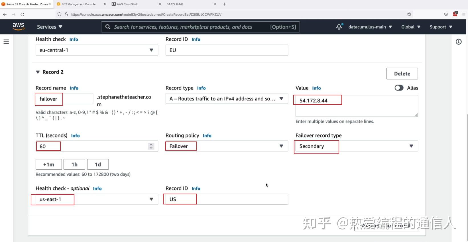 AWS Routing Policy Failover Aws routing policy failover