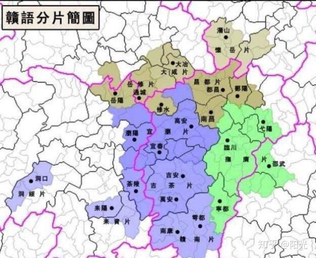 中国的方言分布 - 知乎