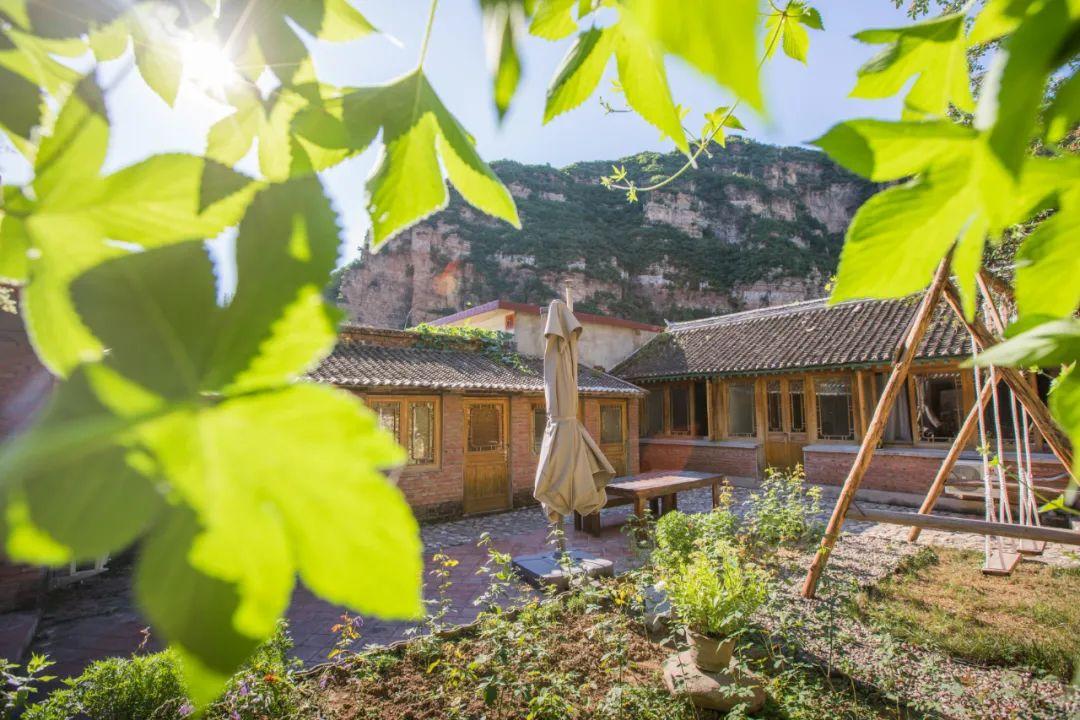 山里逸居丨京北小桂林里的隐逸山居明代长城旁山脚下水库边