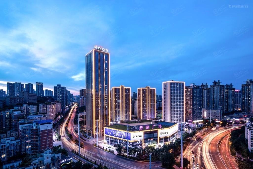 观音桥华美达安可酒店位于渝北区紫荆商业广场,毗邻观音桥4a级商业