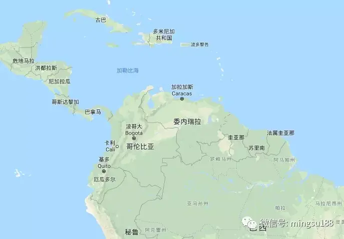 委内瑞拉国土面积92万平方公里,人口3156万,首都加拉加斯.
