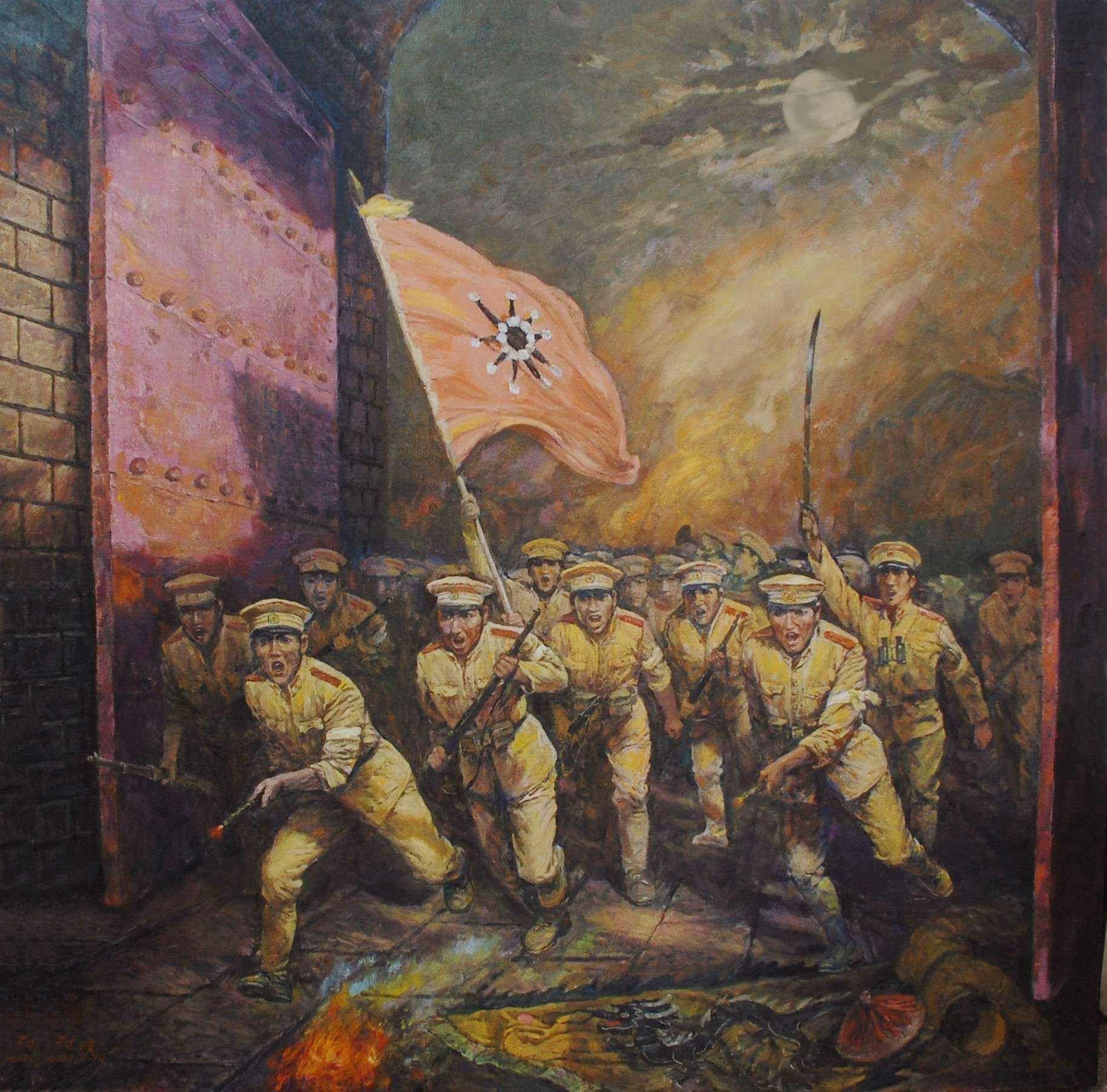 俄国革命已经爆发,专制独裁政权外强中干脆弱不堪