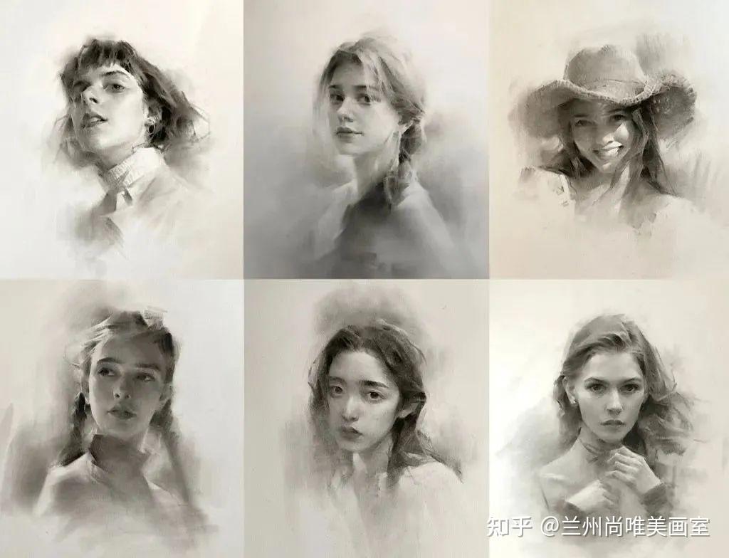素描的虚与实，在他笔下得到很好的表现#兰州画室 - 知乎