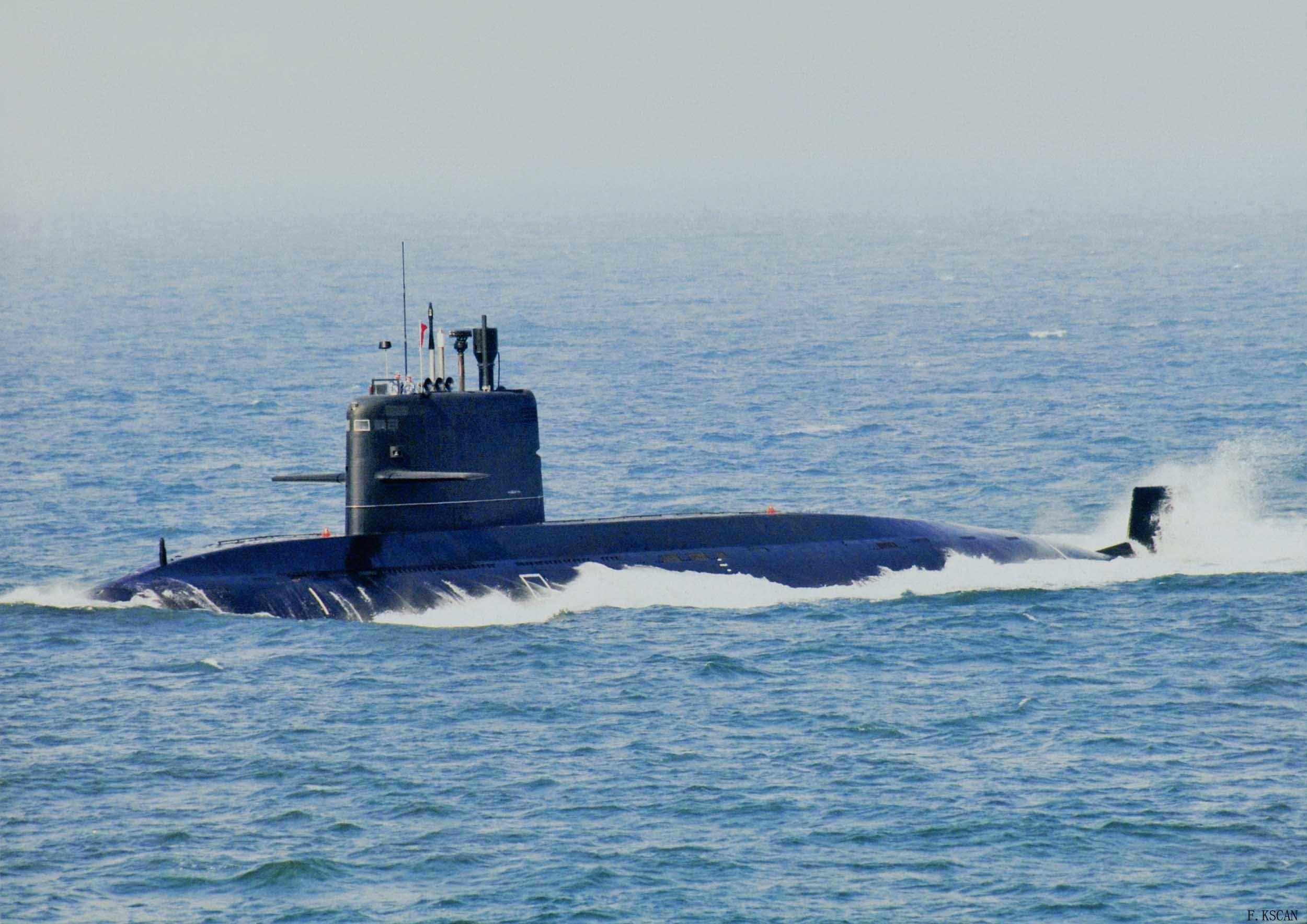 人民海军现役常规潜艇型号,舷号,艇名与隶属 
