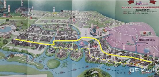 无锡拈花湾小镇地图图片