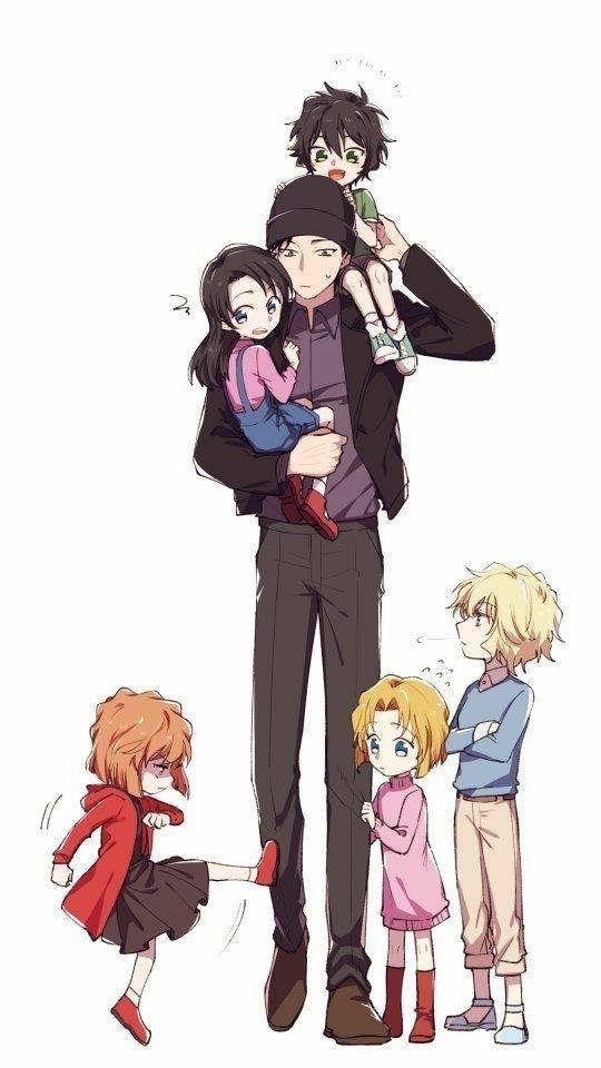 名侦探柯南赤井一家与准儿媳