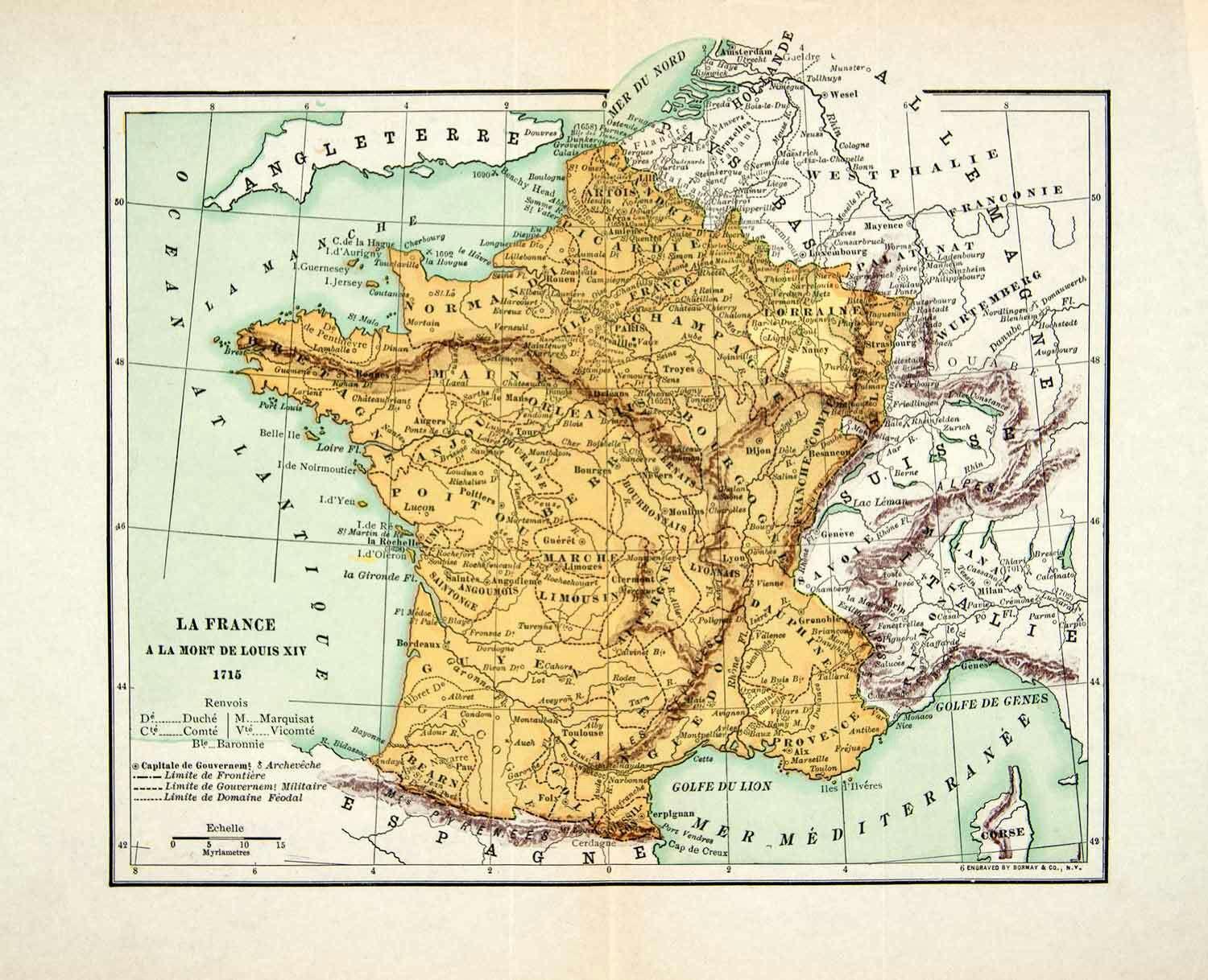 路易十四时期法国版图有多大？ - 知乎
