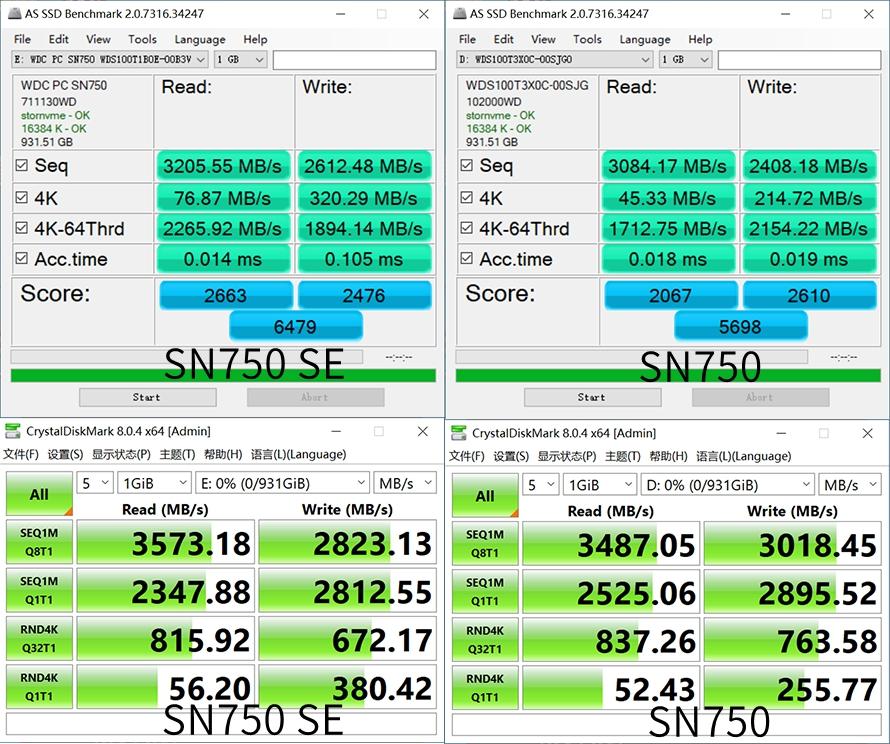 真的只是“青春版”吗？WD_BLACK SN750 SE 1TB评测 - 知乎