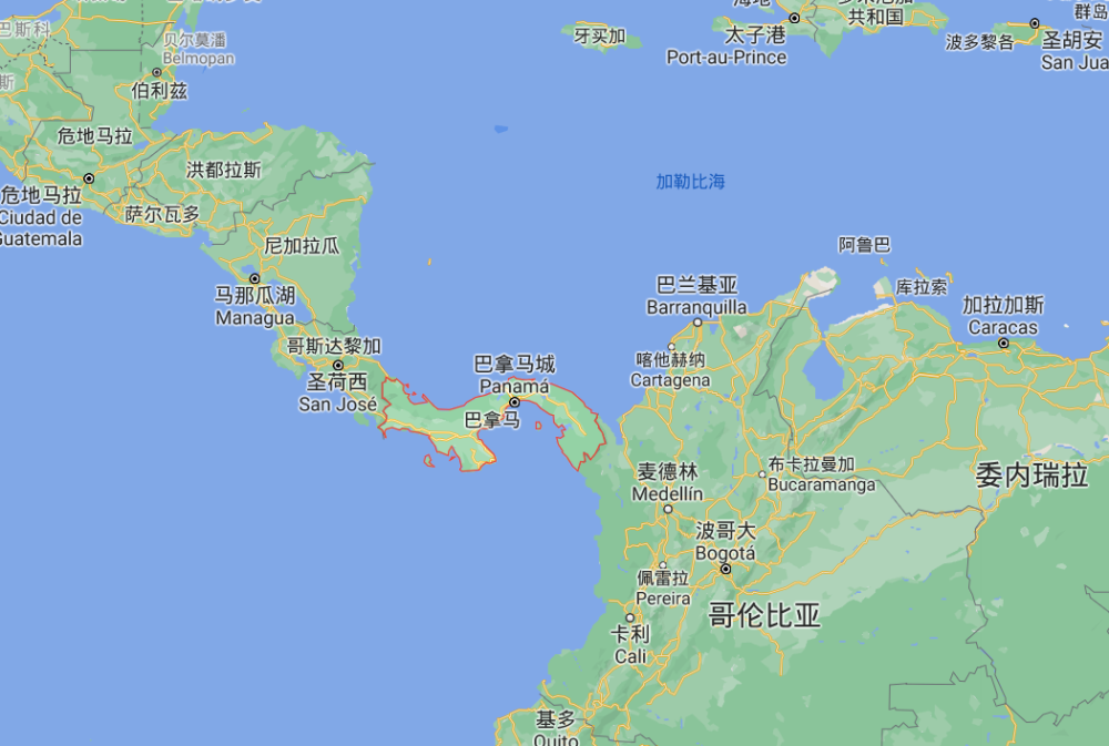 西边(简称美西)到美国东边(简称美东)的航线一般都要经过巴拿马运河