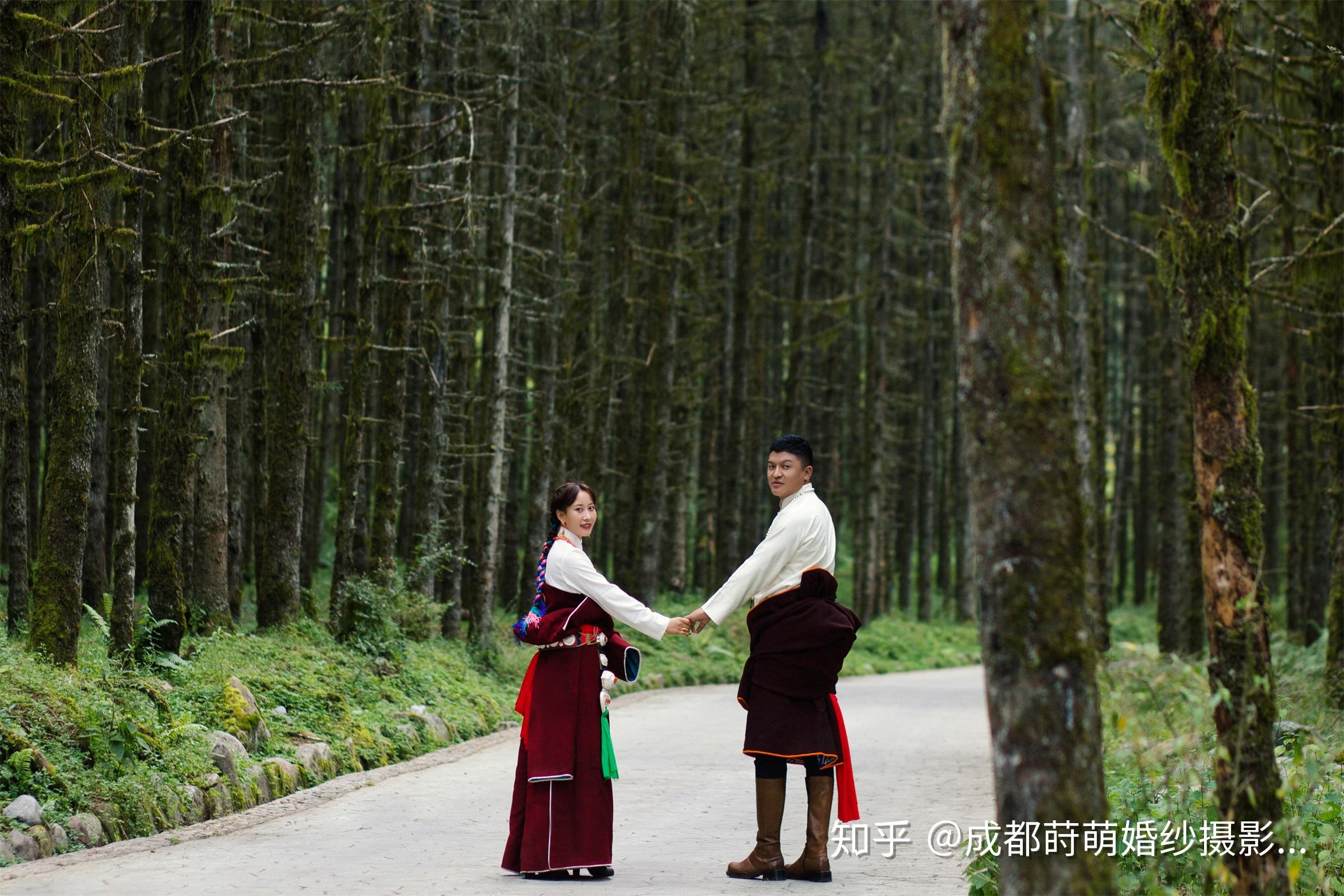 成都婚纱照,川西旅拍,分享一组藏族婚纱照