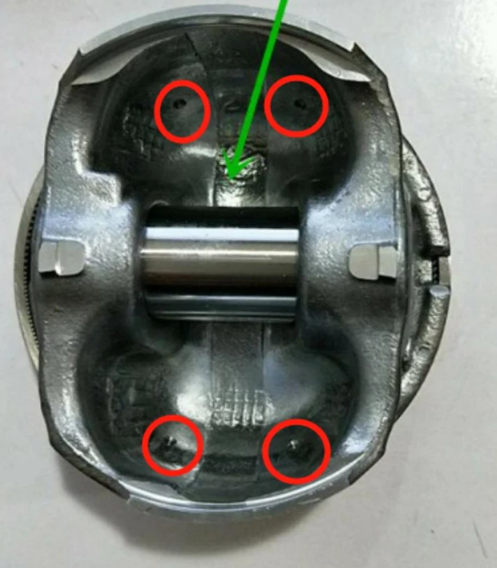 用 ea888 来举例子17 年二代 ea888 修复还是这样的活塞环,也是改进的