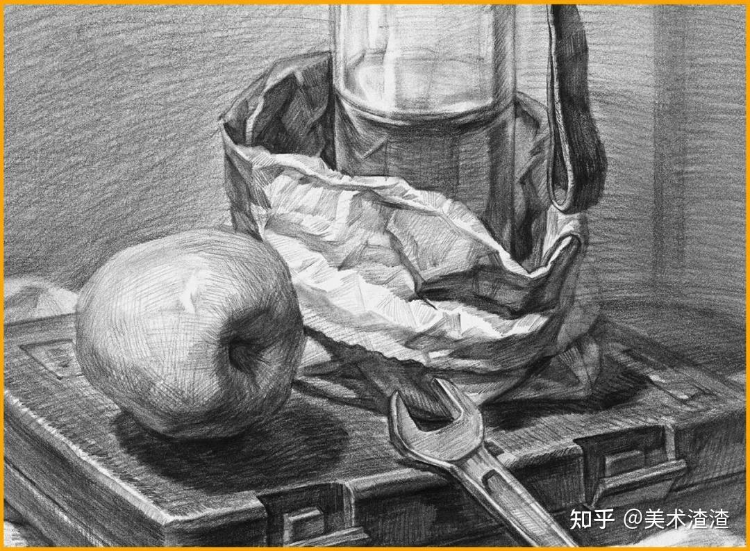 素描静物最全的纸制品绘画攻略你一定要收藏