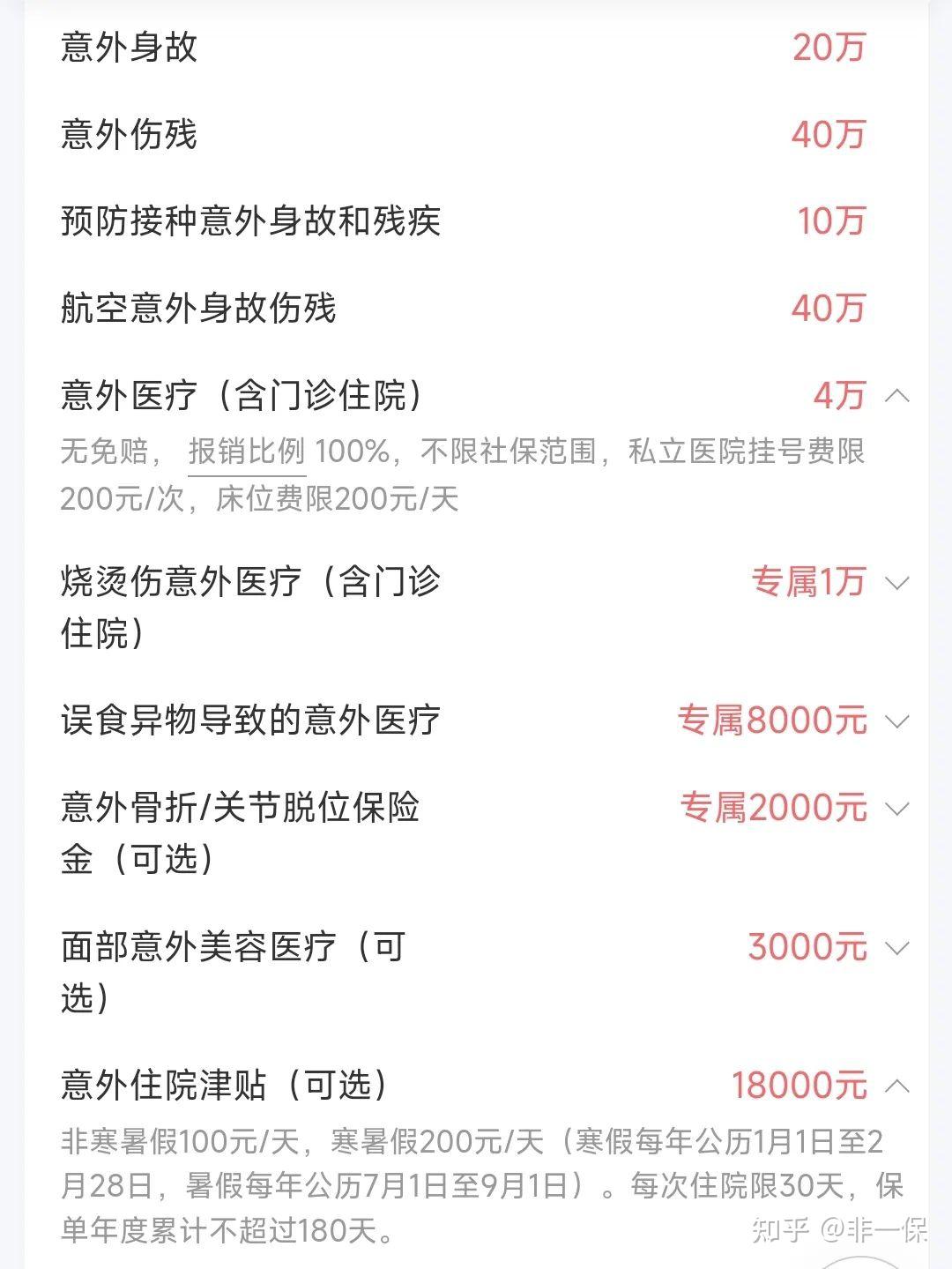 2024买意外险，这是我的推荐清单 - 知乎