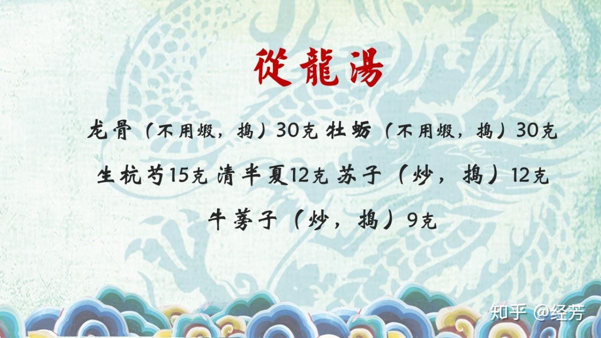 在《金匮要略》里面,「小青龙汤」后面跟着「桂苓五味甘草汤」「苓甘