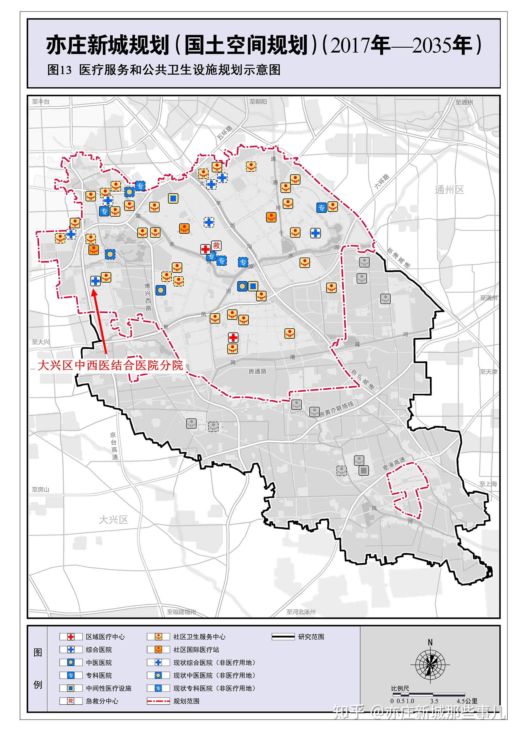 未来亦庄新城或新增一所三甲两所三级医院三所医院将花落何地