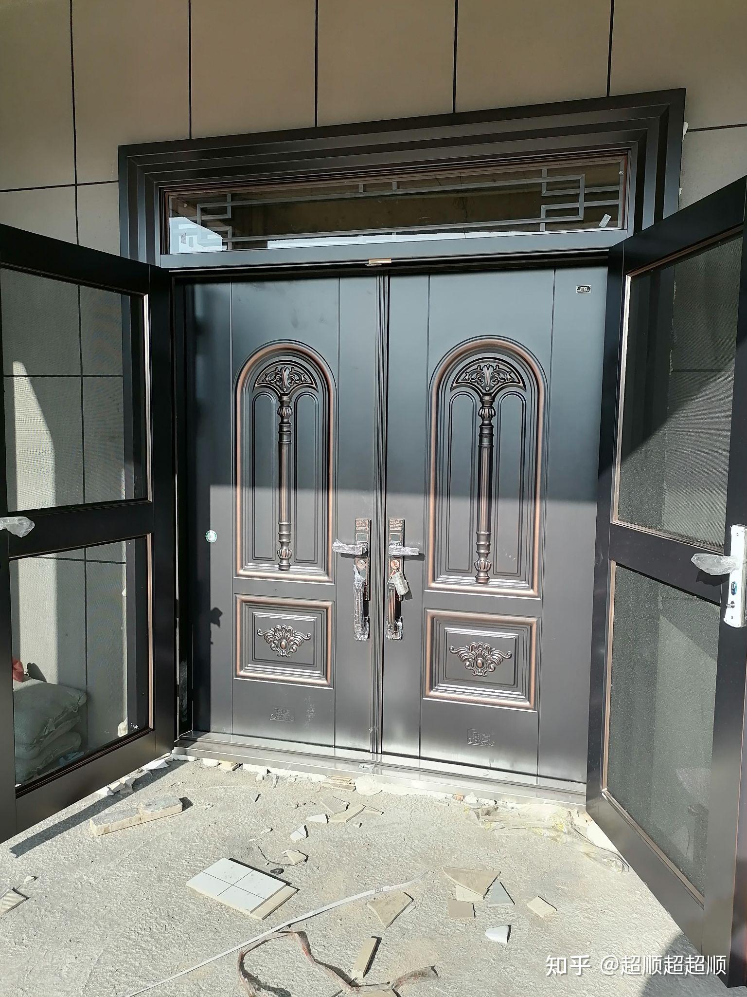 上百万的房子看看大门选的哪个