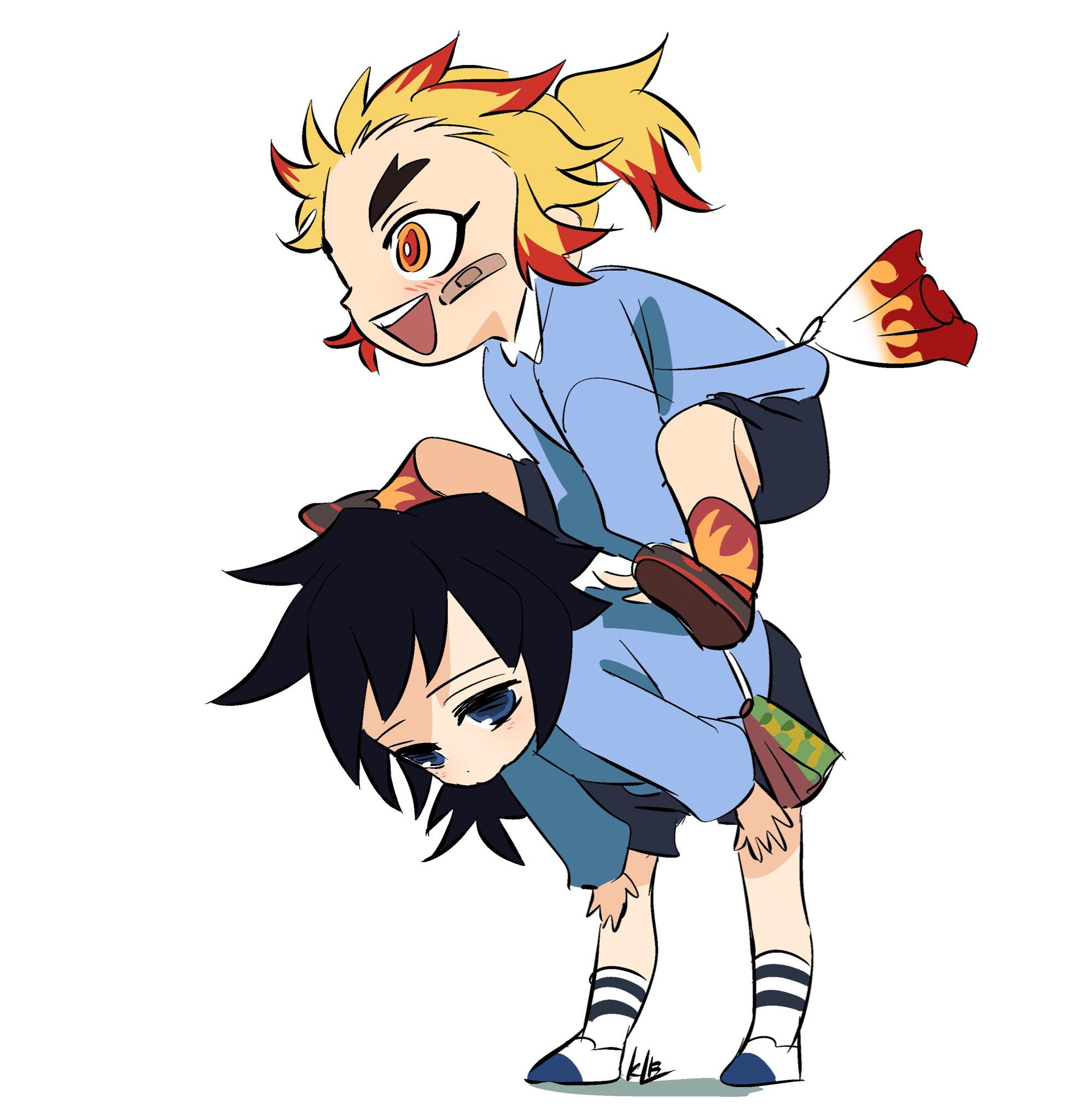 鬼灭之刃九柱又又又变成小学生忍和蜜璃是好友无忧无虑无一郎