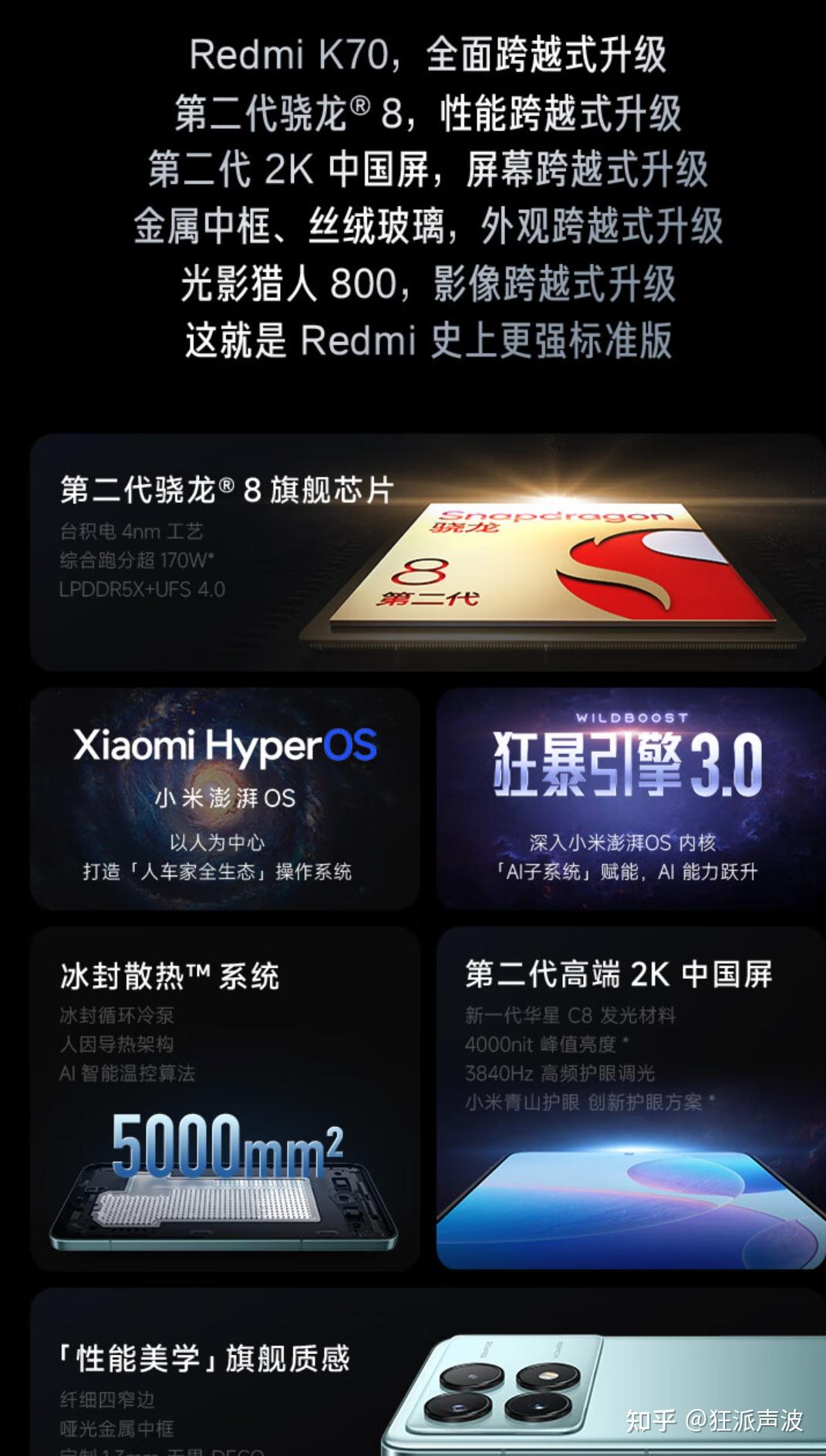 2024年3月3000元以下8gen2能打的主力手机