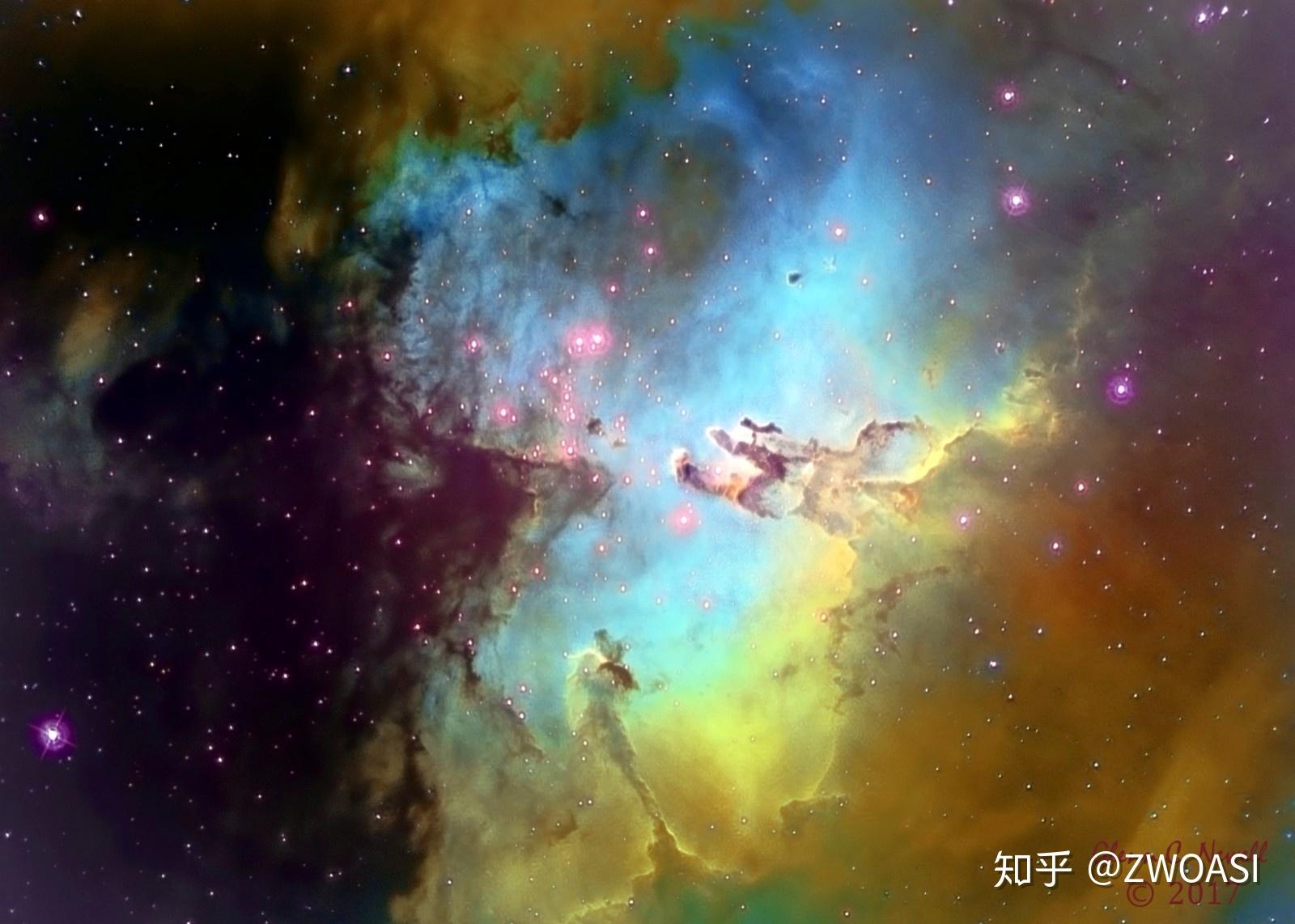 探索星云的奥秘著名的“创生之柱”ZWOASI天文摄影深空拍摄 - 知乎