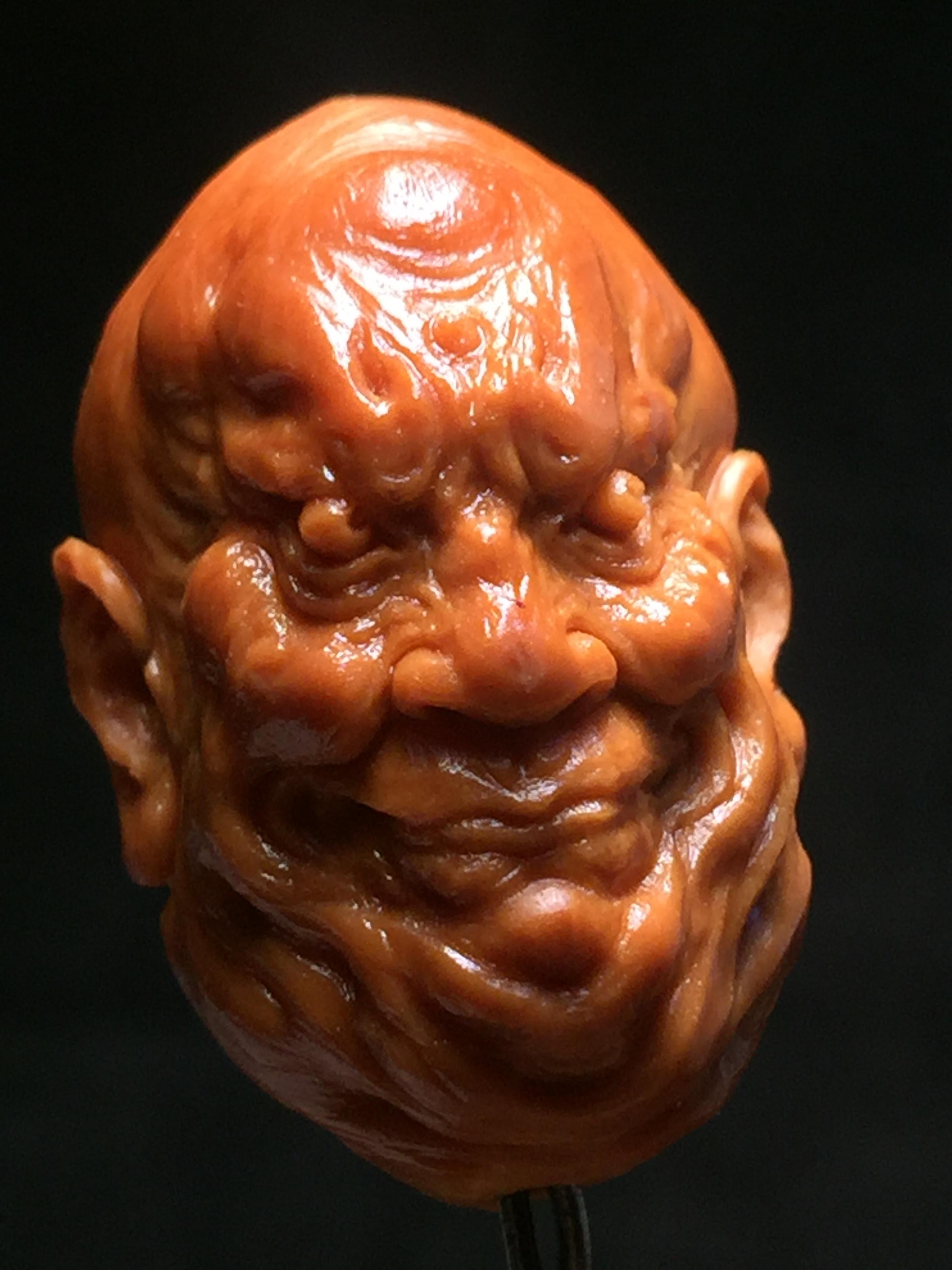 大师李双核雕罗汉作品欣赏