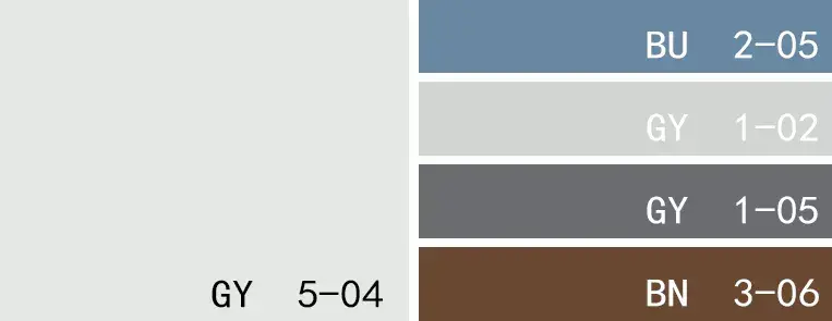 色彩解读灰蓝色优雅时尚