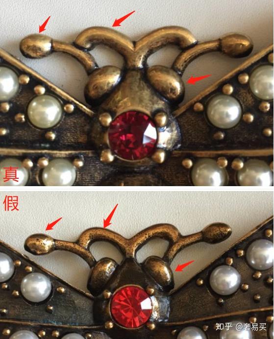 奢侈品鉴定gucci小蜜蜂单肩斜挎包真假辨别辨别古驰小蜜蜂包真伪