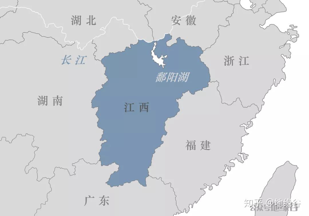 江西轮廓为什么千年不变