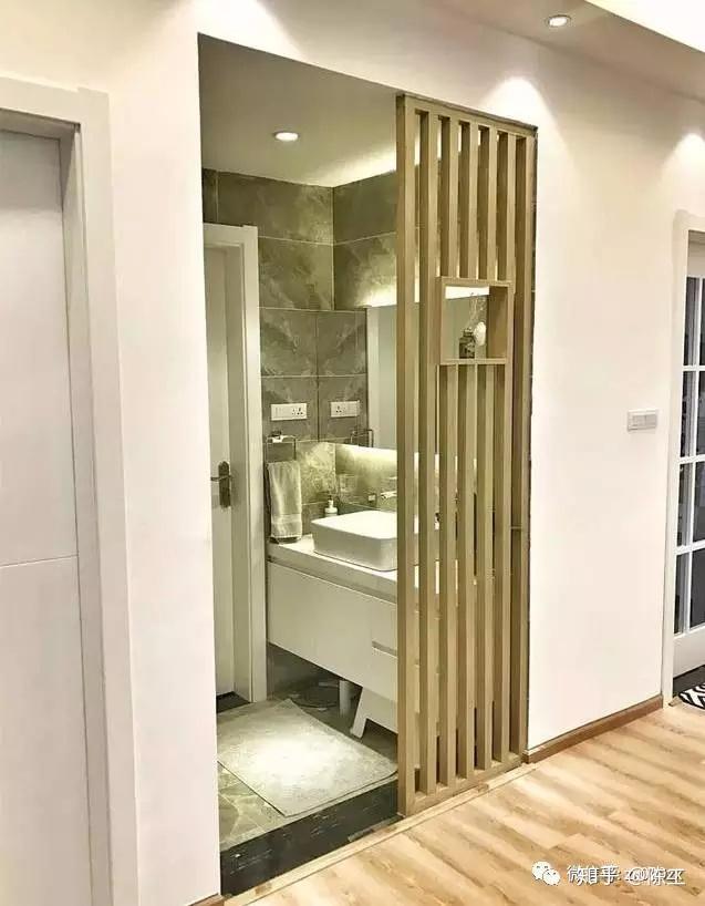 品质家需要干湿分离,干区隔断更重要