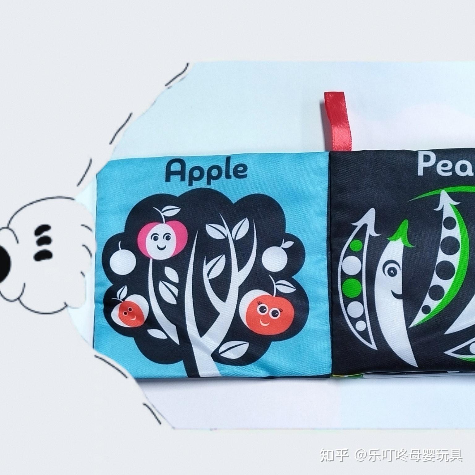 超详细的乐叮咚黑白布书玩法解读 - 知乎