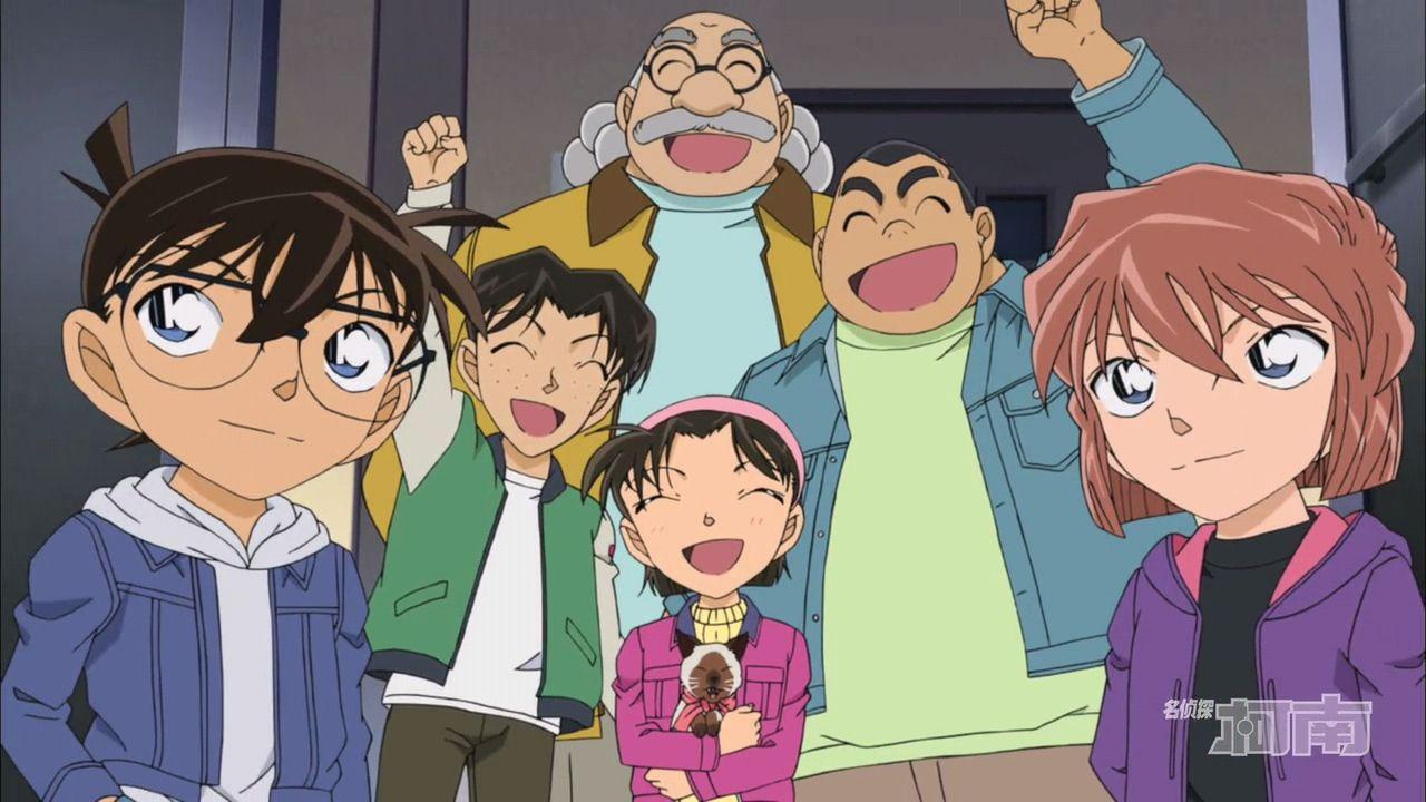 全家福③酷酷的哀酱红脸也超可爱∪11ω11∪少年侦探团×3弄哭的