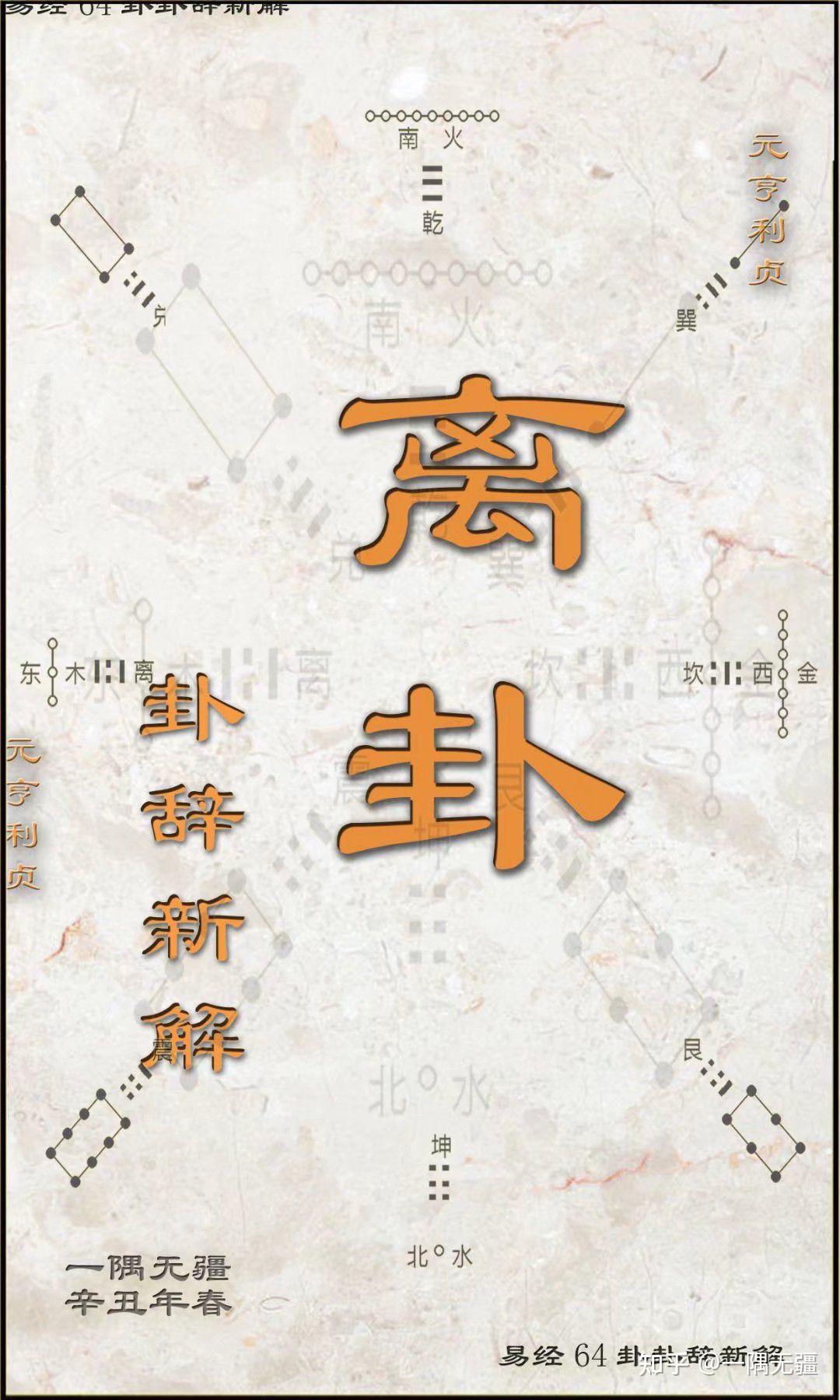 易经64卦卦辞新解之离卦