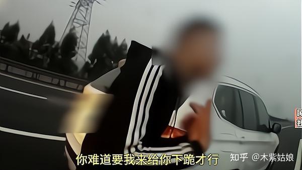 情侣高速路上停车争吵，女子坚持让男友下跪，男友称：跪了就分手 知乎 0476