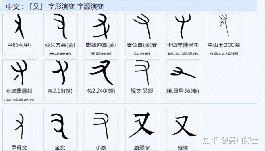 625繁体字简化过程中，“又”字为何替代了这么多字？ - 知乎