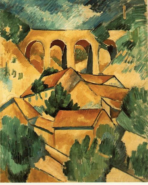 约 1895 年,埃森 folkwang 博物馆georges braque,l'estaque 的房子