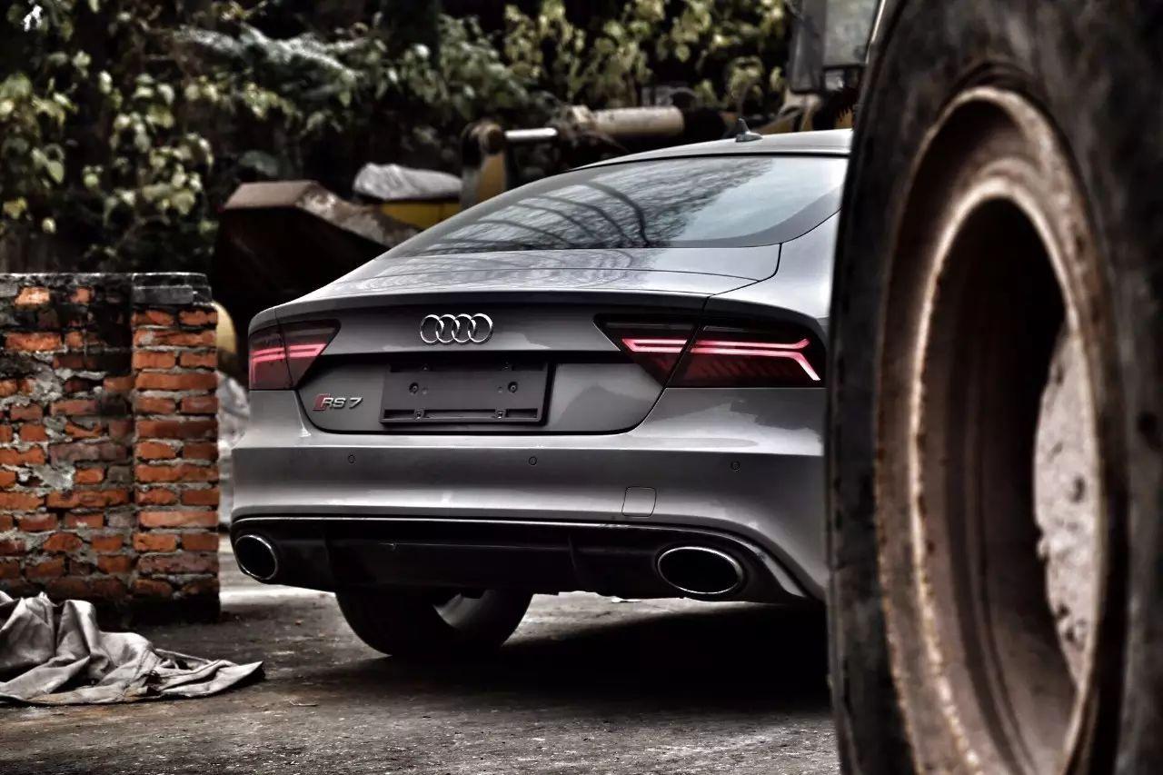 西装暴徒 水泥灰audi rs7 sportback