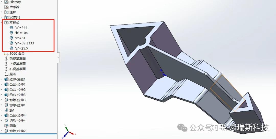 SOLIDWORKS小技巧：参数化设计，高效修改模型 - 知乎