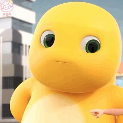 黄色奶龙动态表情包 3如果你的心里有阳光,雨天也是