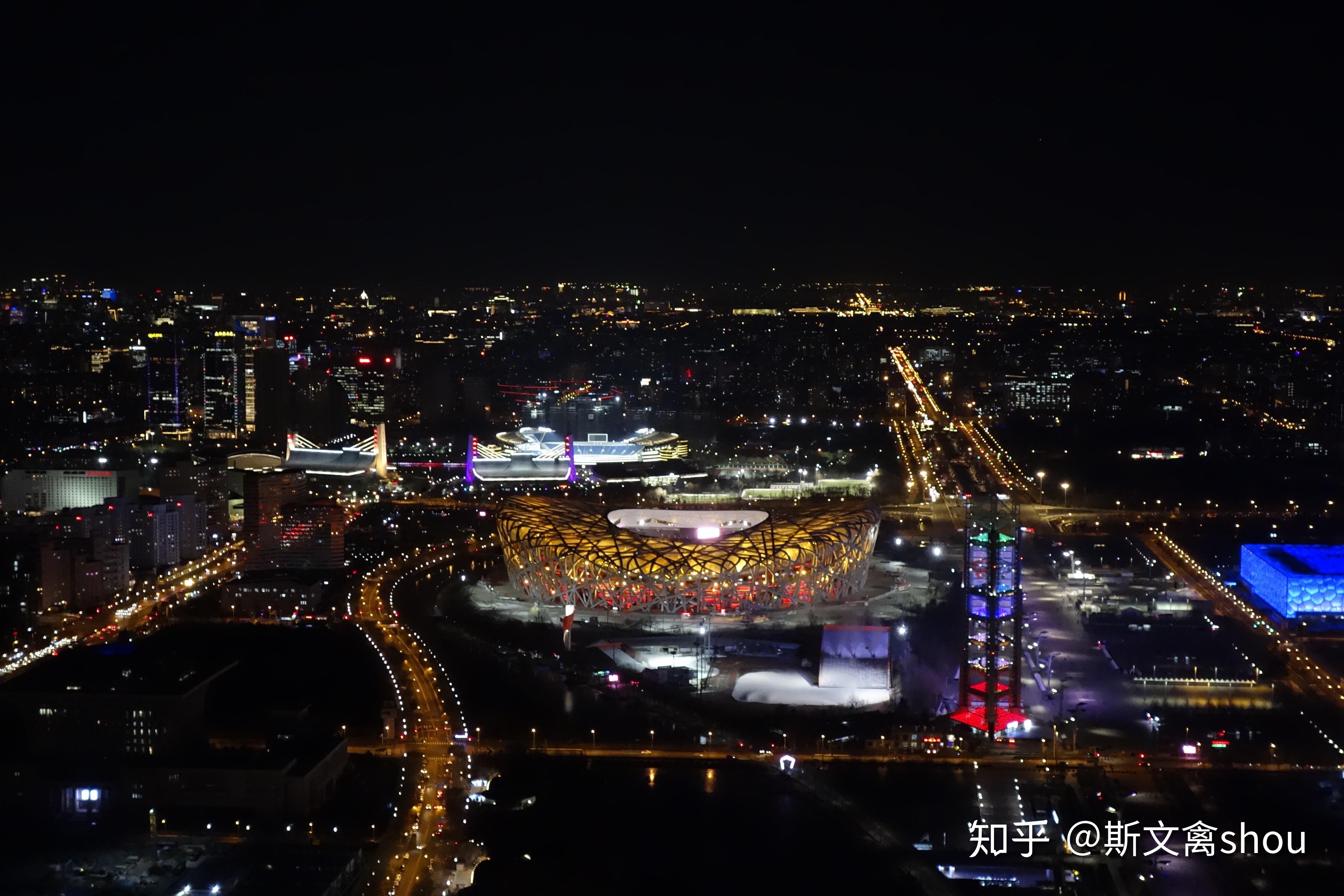 京津冀一卡通遊玩經驗夜遊北京奧林匹克塔