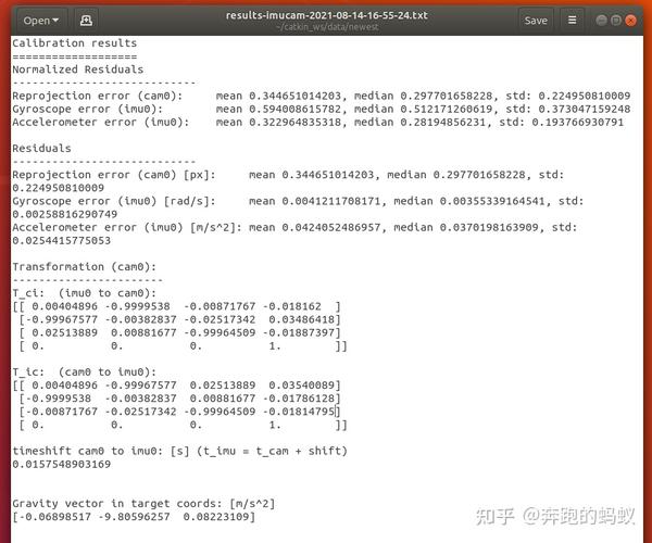 手机上的SLAM(7):Kalibr相机+IMU离线标定 - 知乎